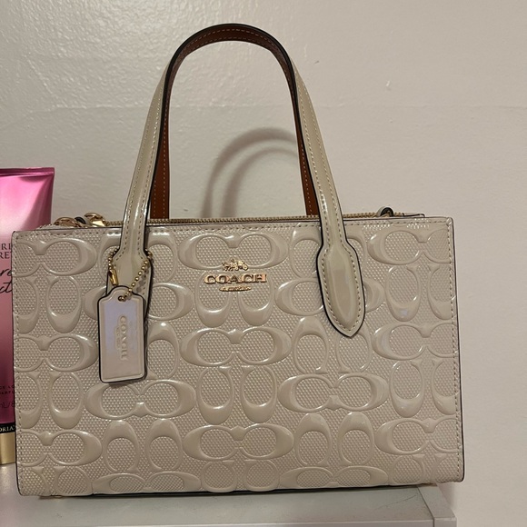 NWT Coach Outlet Nina Small Tote Bag In Signature Leather - Picture 11 of 13